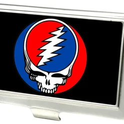 Business Card Holder - SMALL - Steal Your Face FCG Black Color