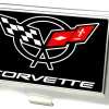 Business Card Holder - SMALL - Corvette FCG Black White Red