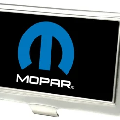 Business Card Holder - SMALL - MOPAR Logo FCG Black Blue White