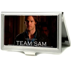 Business Card Holder - SMALL - Supernatural TEAM SAM Sam Pose3 FCG