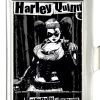 Business Card Holder - SMALL - HARLEY QUINN Pose METROPOLIS WILL NEVER BE THE SAME FCG Black Grays White