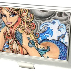 Business Card Holder - SMALL - Earth Wind Flower Water FCG