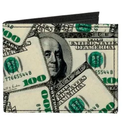 Canvas Bi-Fold Wallet - Benjamins