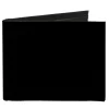 Canvas Bi-Fold Wallet - Black