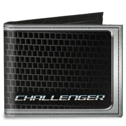 Canvas Bi-Fold Wallet - CHALLENGER Bold Grille