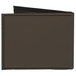 Canvas Bi-Fold Wallet - Corvette C1 Emblem Charcoal Gray