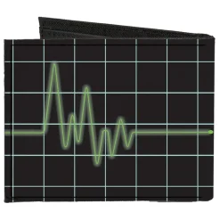 Canvas Bi-Fold Wallet - Flatline