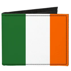Canvas Bi-Fold Wallet - Ireland Flag