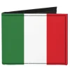 Canvas Bi-Fold Wallet - Italy Flag
