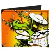 Canvas Bi-Fold Wallet - Psycho Drummer