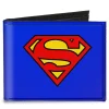 Canvas Bi-Fold Wallet - Superman Blue