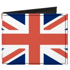 Canvas Bi-Fold Wallet - United Kingdom Flags
