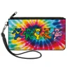 Canvas Zipper Wallet - LARGE - Grateful Dead Dancing Bears Swirl Multi Color