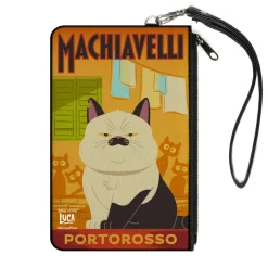 Canvas Zipper Wallet - LARGE - Luca MACHIAVELLI Pose PORTOROSSO