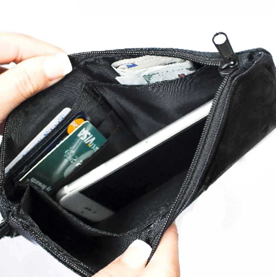 Canvas Zipper Wallet - LARGE - PEANUTS Gang SINCE 1950 GOOD GRIEF Group Pose Yellow/Black