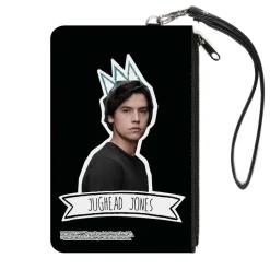 Canvas Zipper Wallet - LARGE - Riverdale JUGHEAD JONES Crown Pose