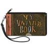 Canvas Zipper Wallet - LARGE - Up MY ADVENTURE BOOK Cover