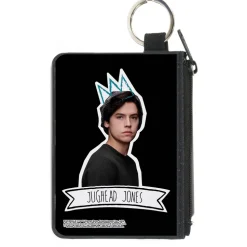 Canvas Zipper Wallet - MINI X-SMALL - Riverdale JUGHEAD JONES Crown Pose