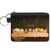 Canvas Zipper Wallet - MINI X-SMALL - South Park Last Supper Group Pose