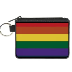 Canvas Zipper Wallet - MINI X-SMALL - Rainbow