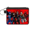 Canvas Zipper Wallet - MINI X-SMALL - GI Joe COBRA Agents Group Pose and Logo Reds