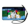 Canvas Zipper Wallet - SMALL - Peanuts Gang Halloween Trick or Treat Group Pose