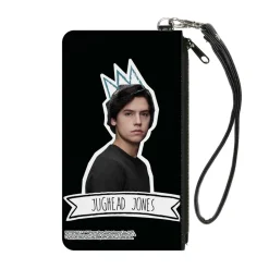 Canvas Zipper Wallet - SMALL - Riverdale JUGHEAD JONES Crown Pose