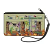 Canvas Zipper Wallet - SMALL - Teenage Mutant Ninja Turtles 8-Bit Video Battle Scene