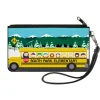 Canvas Zipper Wallet - SMALL - SOUTH PARK ELEMENTARY School Bus Group Pose Mountain Scene