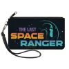Canvas Zipper Wallet - SMALL - Lightyear Buzz THE LAST SPACE RANGER Pose Navy Multi Color