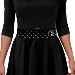 Cinch Waist Belt - FANTASTIC BEASTS THE CRIMES OF GRINDELWALD Baby Niffler Monogram Black Silver Pink Blue