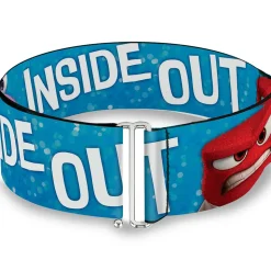 Cinch Waist Belt - INSIDE OUT 6-Character Pose Sparkle Blue White