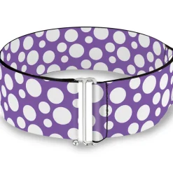 Cinch Waist Belt - Minnie Mouse Multi Dots Purple/White