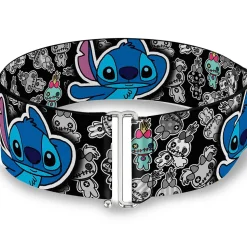 Cinch Waist Belt - Stitch Poses Mini Scrump Scattered