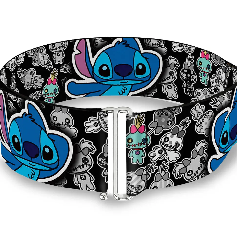 Cinch Waist Belt - Stitch Poses Mini Scrump Scattered