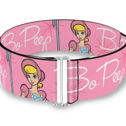 Cinch Waist Belt - Toy Story BO PEEP Smiling Pose Pinks White