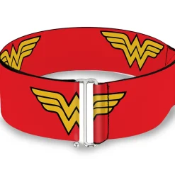 Cinch Waist Belt - Wonder Woman Logo Red