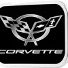 Corvette Framed FCG Black/Silver - Chrome Rock Star Buckle