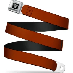 Corvette Seatbelt Belt - Brown Webbing