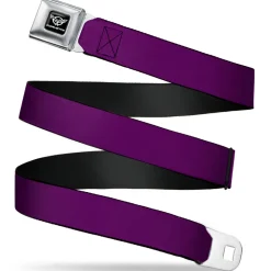 Corvette Seatbelt Belt - Purple Webbing