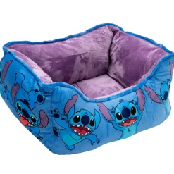 Cuddler Pet Bed - Stitch Poses Blue