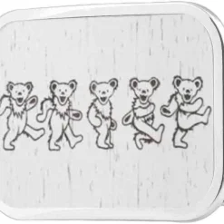 Dancing Bears GW White - Matte Rock Star Buckle