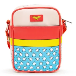 DC Comics Bag, Cross Body, Wonder Woman Body Character Close Up, Vegan Leather