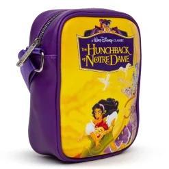 Disney Bag, Cross Body, The Hunchback of Notre Dame VHS Movie Box Replica, Vegan Leather
