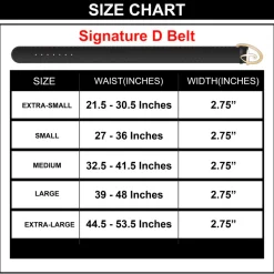 Disney Signature D Logo Gold Enamel Cast Buckle - Black PU Strap Belt