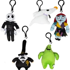 Disney The Nightmare Before Christmas Mystery Backpack Keychain Charm Blind Box Series, Jack, Sally, Zero, Ooogie Boogie, or Mayor of Halloween Town