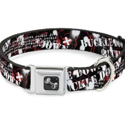 Dog Bone Seatbelt Buckle Collar - BD Punk