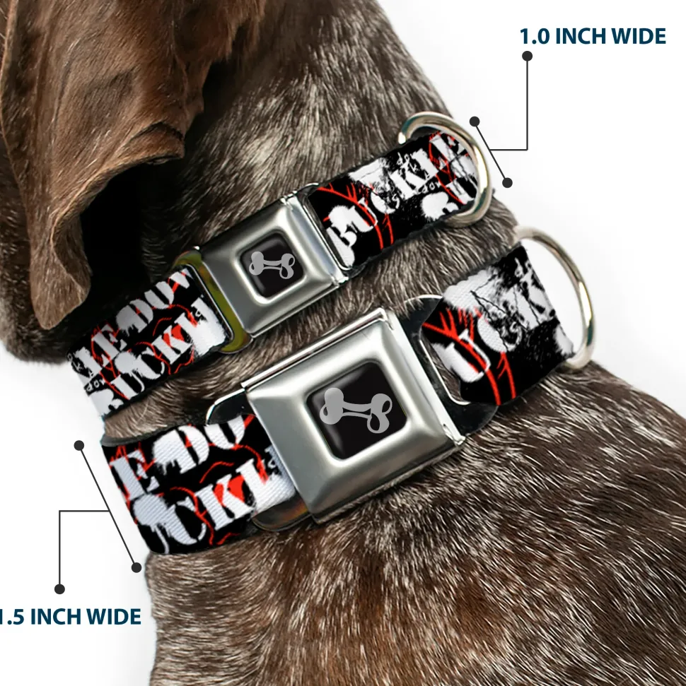 Dog Bone Seatbelt Buckle Collar - BD Punk