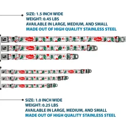 Dog Bone Seatbelt Buckle Collar - Zombie CHOMP!