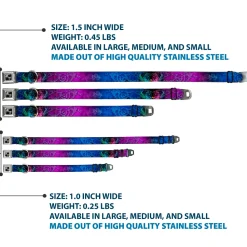 Dog Bone Seatbelt Buckle Collar - TJ-Bollt Cthulu